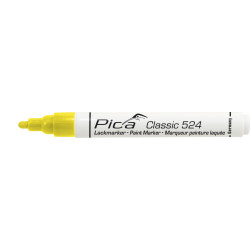 Marqueur peinture laquée deco pen jaune