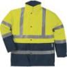 Parka strada 2 jaune/bleu xl parka haute visibilité polyester enduit pu & pvc