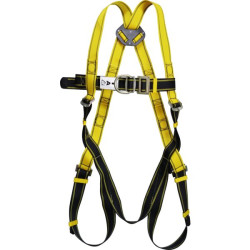 Harnais 2 pts dorsal+sternal ss-fessiere reglage cuisses et epaules