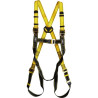 Harnais 3 pts dorsal+double sternal+4 reglages epaules et cuisses