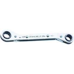 Cle polygonale a cliquet 26a 1/4 x 5/16