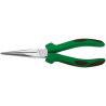 Pince demi-ronde de mecanicien 6534 5 200 mechaniker-flachrundzange verchromt 200 mm