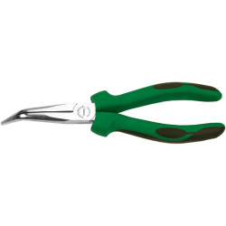 Pince demi-ronde de mecanicien 6535 5 200 mechaniker-flachrundzange verchromt 200 mm