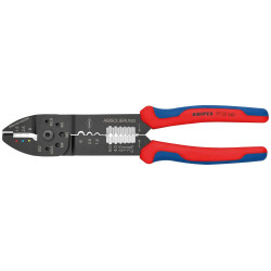 Pince a sertir noire laqu ee 240 mm