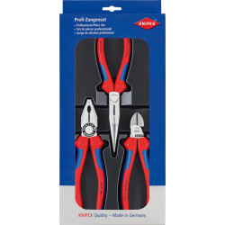 Jeu de pinces Montage 3 pièces KNIPEX