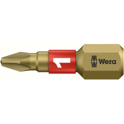 Embout BiTorsion 1/4 DIN3126C6,3 PH1x25mm Wera