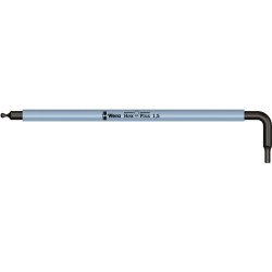 Clé mâle coudée gaine Multicolor 1,5x mm Wera