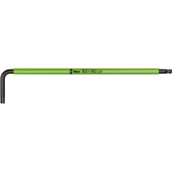 Clé mâle coudée gaine Multicolor 2,5x mm Wera