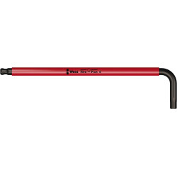 Clé mâle coudée gaine Multicolor 6x mm Wera