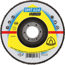 Disque a lamelles SMT624 bombe 125mm G40 Klingspor