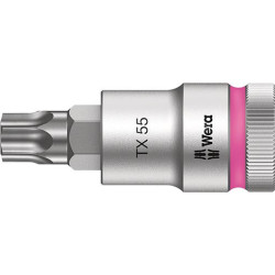 Embout de vissage 1/2 avec porte-vis T55x60mm Wera