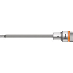Embout de vissage 1/2 avec porte-vis six pans femelle 5x140mm Wera