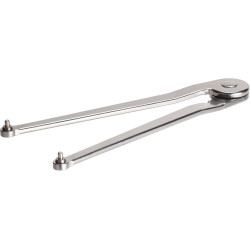 Clé à ergots double réglable inox 11-60mm/3mm tenon AMF