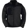 Veste softshell bora gris fonce / noir taille l