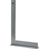 Equerre a chapeau acier precision 1/50mm - 250 x 165 mm