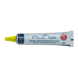 Tube marqueur à encre jaune