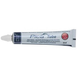 Tube marqueur à encre blanc