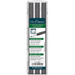 Lot de mines pour crayon de charpentier BIG Dry sculpteur graphite 10H Pica