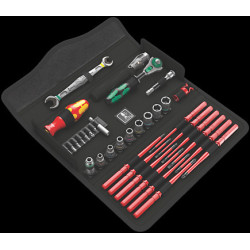 Jeu d'outils W1 Entretien35 pcs. dans boîte textile Wera