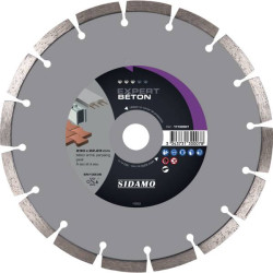 Disque diamant expert beton d. 230 x 22,23 x h 10