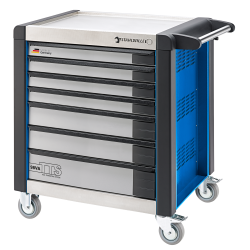 Servante d´atelier bleu, 7 tiroirs TTS 98/7 UT