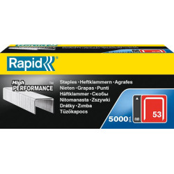 Agrafes 53/14 pack de 5000 pièces Rapid