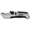 Couteau de securite a lame auto-retractable - 3 positions fatmax