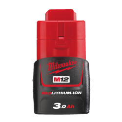 M12 b3 - 12v 3.0ah red lithium - système m12