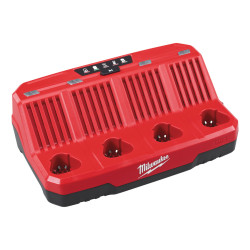 M12 c4 - chargeur m12. charge jusqu'à 4 batteries 12v successivement