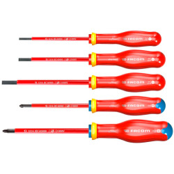 Jeu tournevis prot2 5pce 1000v