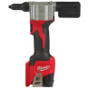 M12 bprt-201x - riveteuse 12v, 2 ah