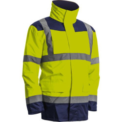 Parka hiviz 4/1 jaune/marine t.l kanata