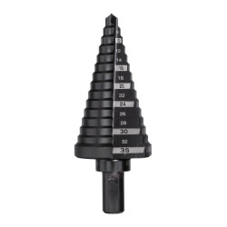 Foret etage ø 6 à 35mm pas de 2mm et 3mm
