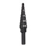 Foret etage ø 4 à 12mmpas de 1mm