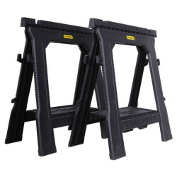 Treteaux pliables lot de 2 pcs