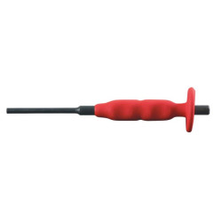 Chasse goupille bruni avec poignée grip, 8 mm -Longueur 225 mm-