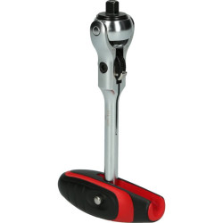 Cliquet modifix 1/4' à tête pivotante et poignée en t, 72 dents