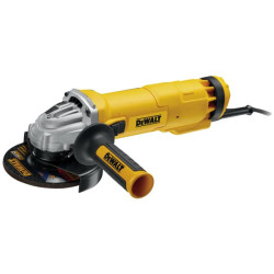 Meuleuse 125mm 1400w interrupteur à glissière système anti-redémarrage