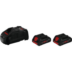 Advanced 2x batt. procore18v 4.0ah + gal 18v-40