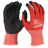 Gants anti coupe niveau 1 m/8 - 1 pc