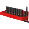 Jeu de douilles longues à chocs 1/2'', 13 pcs