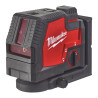 L4 cllp-301c - laser 2 lignes, vert, avec applomb, 4v, 3ah