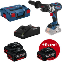 Perceuse visseuse gsr 18v-110 c 3x5.0ah