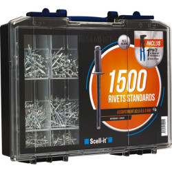 Coffret 1 pince + 1500 rivets
