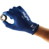 Gant enduction en mousse nitrile ansell fortix sur support en taille 9