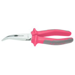 Pince à bec demi-rond coudé 45° ULTIMATE®, L.210 mm