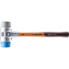 Maillets SIMPLEX, avec boîtier en aluminium et manche en bois, Ø 40, TPE souple / TPE moyen