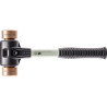 Maillet SIMPLEX Fiber 40mm cuivre Halder