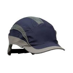 Casquette antiheurt firstbase3 elitemarine/gris visière réduite 55 mm