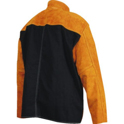 Veste black - cuir dos ignifugé taille xl a l'unité